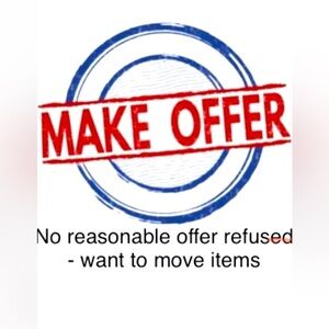 Make Offer - All Reasonable Offers Considered